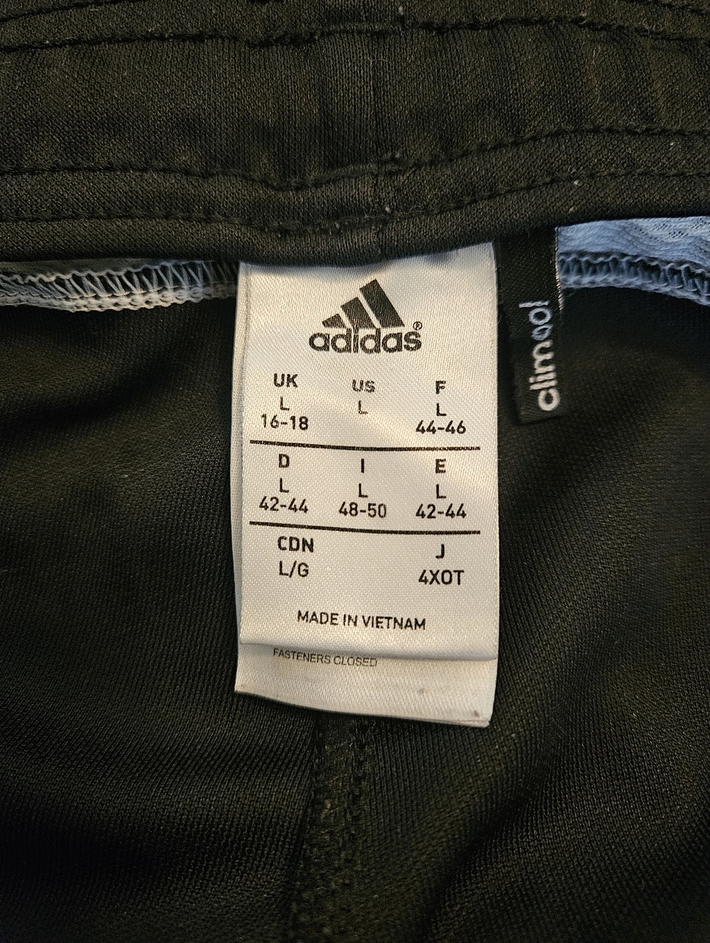 TWO Pairs adidas Black Athletic Joggers with White and Purple Trim - Picture 11 of 13